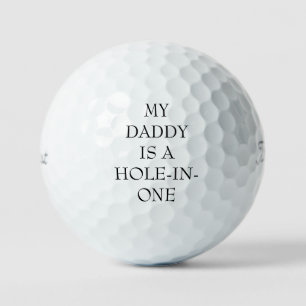 Mijn vader is een 'Hole-in-One Titleist' Pro VI Golfballen