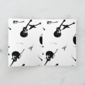 Mijn vader is een rockster gitaren binnen ook Groe Kaart (Binnen)