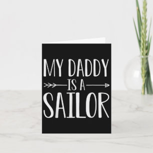 Mijn vader is een Sailor Quote Son of Gezegden Kaart