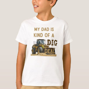 Mijn vader is een soort opgraving deal t-shirt
