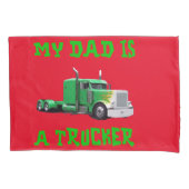 Mijn vader is een Trucker Kussensloop (Voorkant)