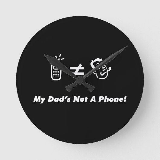 Mijn vader is geen telefoon ronde klok (Voorkant)