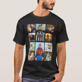 Mijn vader is mijn held 10 fotocollage beste pap z t-shirt