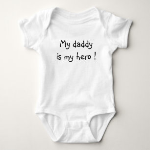 Mijn vader is mijn held! romper