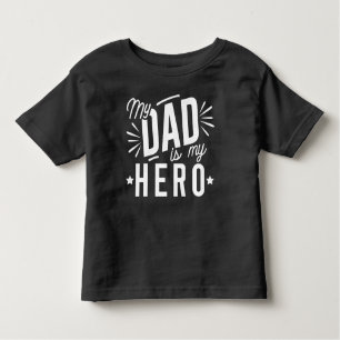 Mijn vader is mijn Hero Kinder Shirts