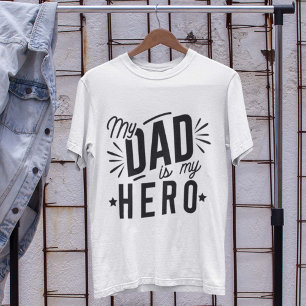Mijn vader is mijn Hero T-shirt