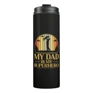 Mijn vader is mijn superheld thermosbeker
