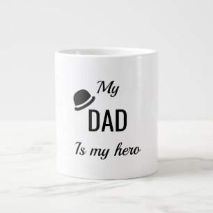 Mijn vader is mijn superheld vadersdag mokken