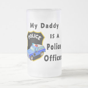 Mijn vader is politieagent matglas bierpul