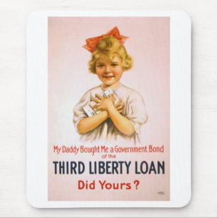 Mijn vader kocht me een staatsobligatie muismat