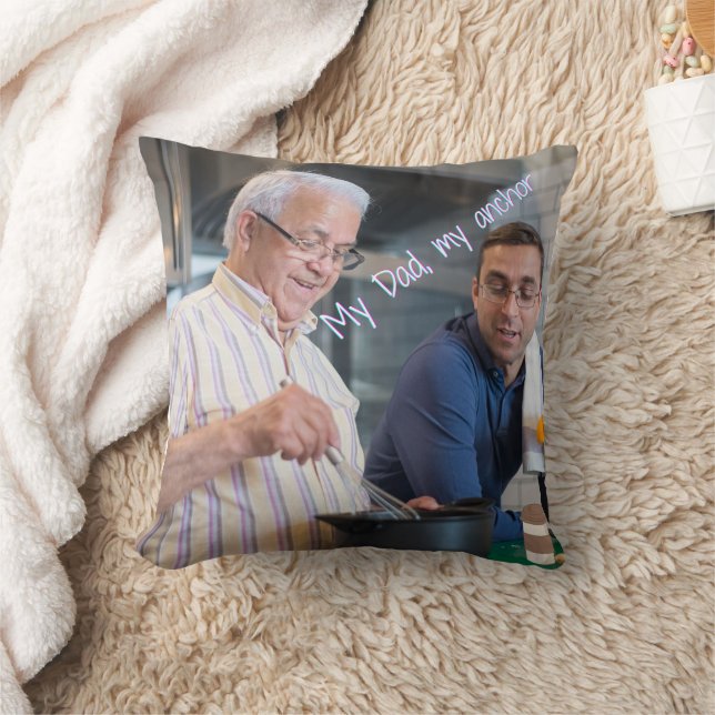 Mijn vader, mijn anker kussen (Deken)