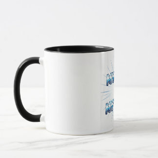 Mijn vader mijn held blauwe vadersdag mok | Cool D