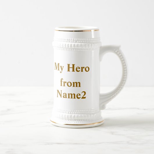 Mijn vader, mijn Hero Bierpul (Rechts)