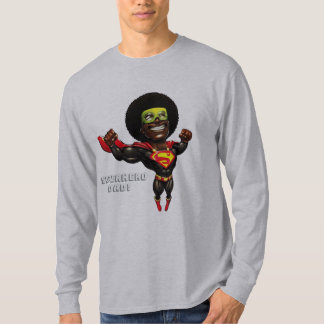Mijn vader, mijn superheld t-shirt
