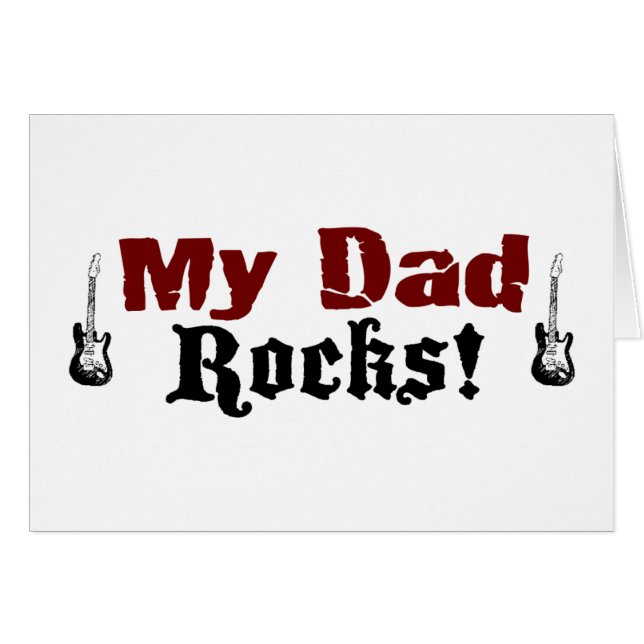 Mijn vader Rocks (Voorkant Horizontaal)