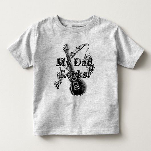 Mijn vader Rocks T-Shirt - Gift for Dad (Voorkant)