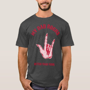 Mijn vader schommelt beter dan jouw Vaderdag-Shirt T-shirt