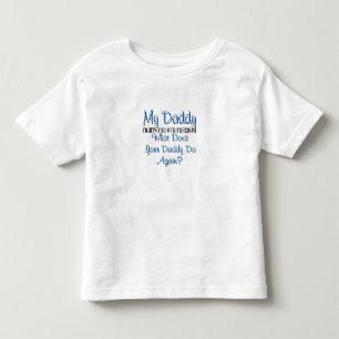 Mijn vader vecht voor onze vrijheid... Wat doet uw Kinder Shirts