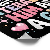 Mijn vader wordt boos op me, maar ik ben hem lette poster (Hoek)