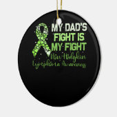 Mijn vaders gevecht is mijn gevecht tegen non-Hodg Keramisch Ornament (Links)