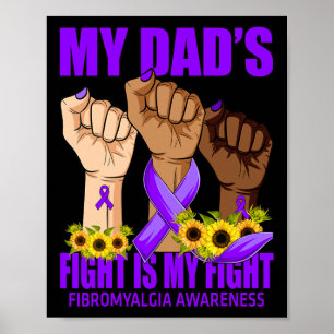 Mijn vaders gevecht is mijn strijd tegen fibromyal poster