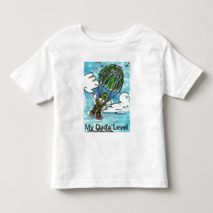 Mijn vaders Niveau Kinder Shirts