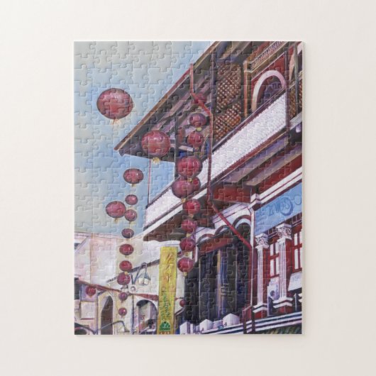 Mijn vader's Rising Dragon, Singapore Legpuzzel (Verticaal)