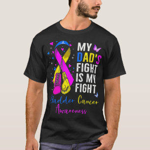 Mijn vaders strijd is mijn strijd tegen bladerkank t-shirt
