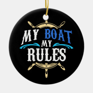 Mijn vak Mijn regels ontwerpen voor kapiteins Keramisch Ornament