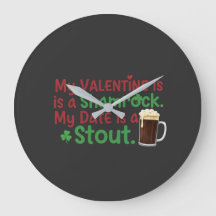 Mijn Valentijn is een Klaver Funny St. Patrick's D