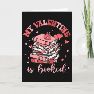 Mijn Valentijn Is Geboekt Liefde Lezen Boekenwurm Kaart