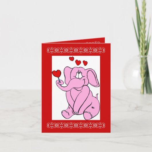 Mijn Valentijn-kaart Feestdagen Kaart (Voorkant)