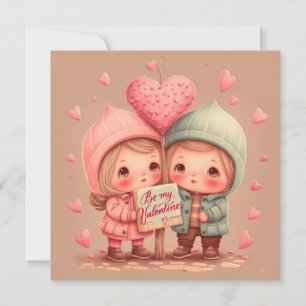 Mijn valentijn-kaart zijn kaart