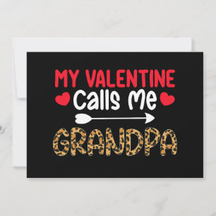 Mijn Valentijn noemt me opa Leopard Buffalo Kaart