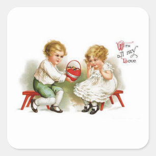 Mijn Valentijn Sticker instellen