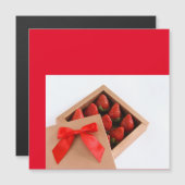 Mijn Valentijn Strawberry-rode boegdoos (Voorkant / Achterkant)