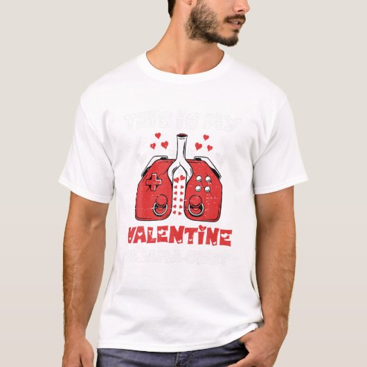 Mijn Valentijnsdag Pajama T-shirt (Voorkant)