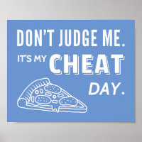 Mijn valsspeldag Eet Pizza Dieet Humor