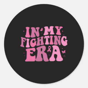 Mijn Vechttijdperk Borstkanker Krijger Ronde Sticker