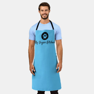 Mijn Vegan Kitchen Blue Schort (groot)