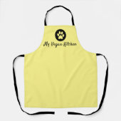 Mijn Vegan Kitchen Yellow Schort (medium) (Voorkant)