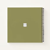 Mijn Vegan Recipes Notitieboek (Achterkant)