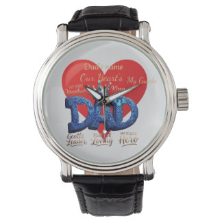 Mijn veilige haven Vaderdag Horloge