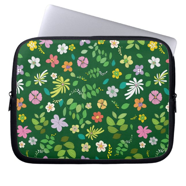 Mijn ventilatorontwerp 4 laptop sleeve (Voorkant)