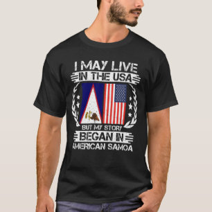 Mijn verhaal begon in Amerikaanse Samoa T-shirt