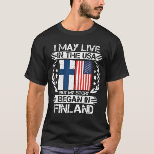 Mijn verhaal begon in Finland T-shirt