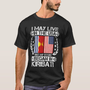 Mijn verhaal begon in Kiribati T-shirt