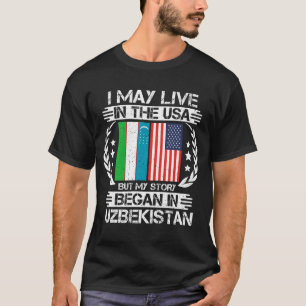 Mijn verhaal begon in Oezbekistan T-shirt