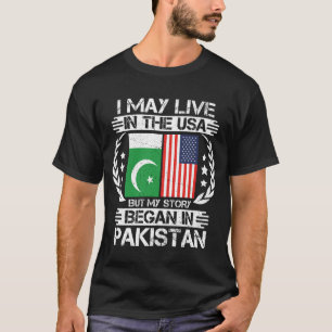 Mijn verhaal begon in Pakistan T-shirt