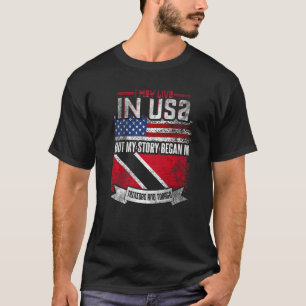 Mijn verhaal begon in Trinidad en Tobago 4 T-shirt